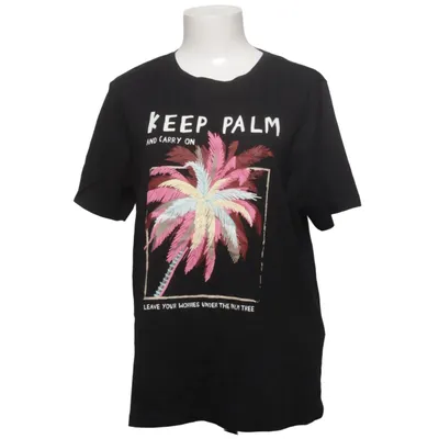 T-shirt (Noir, Multicolore) de ONLY Carmakoma Coton biologique