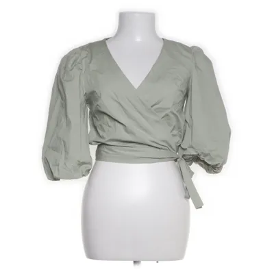 Wrap top (Gray) from Glamorous Cotton, Viscose