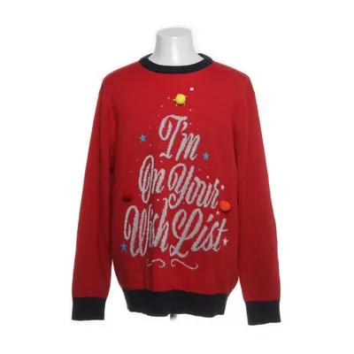 Christmas sweater (Red, Multicolored) from H&M Polyester, Acrylic