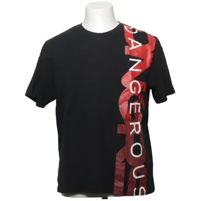 T-shirt (Svart, Röd) från DNGRS Bomull