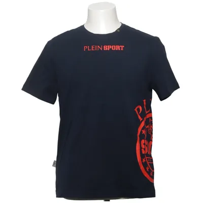 T-shirt (Blue, Red) from Plein Sport Cotton