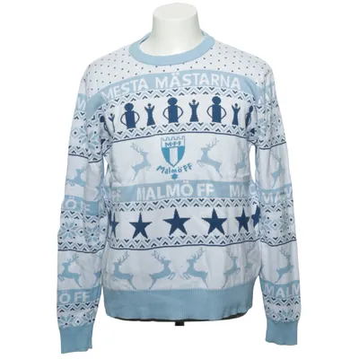 Christmas sweater (Blue, White) from Malmö FF Cotton