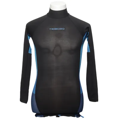 Badtröja (Svart, Blå, Flerfärgad) från Decathlon Elastan, Polyester