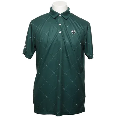 Pikétröja (Pure 2.0 Argyle Polo) från Puma Golf Polyester