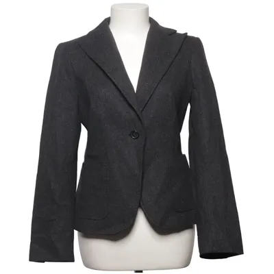 Blazer (Grå) fra MaxMara Acetat, Elastan, Polyamid, Viscose, Uld