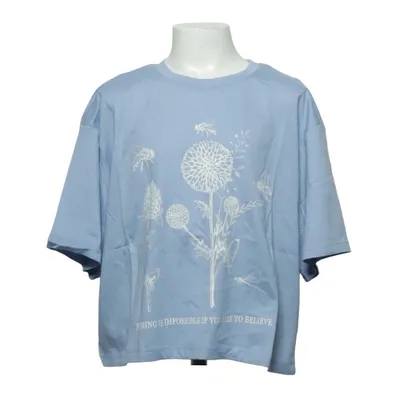 T-shirt (ljusblå) van H&M Katoen