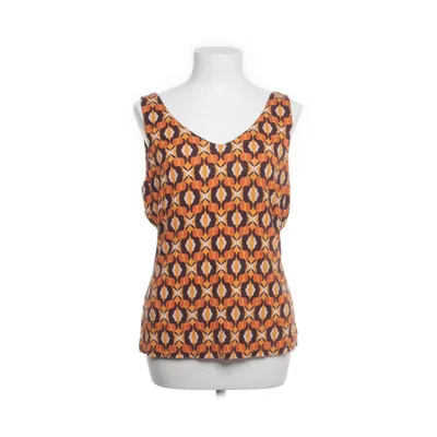 Top (Orange, Multicolored) from Surkana