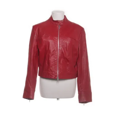 Læderjakke (Rød) fra Pierre Cardin