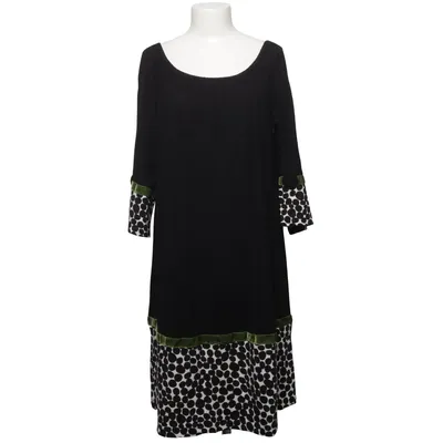 Dress (Black, Green, White) from Du Milde Cotton, Elastane, Viscose