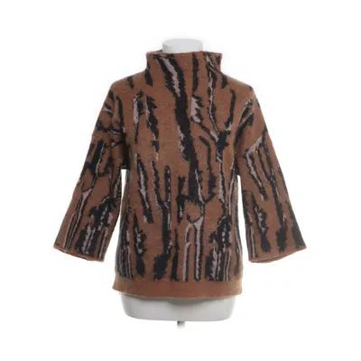 Trui (Bruin, Meerkleurig) van Second Female Merinowol, Mohair, Polyester