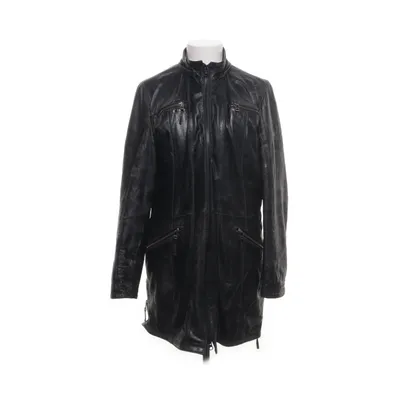 Leren jas (Zwart, Bruin) van Goldstein Leer, Polyester