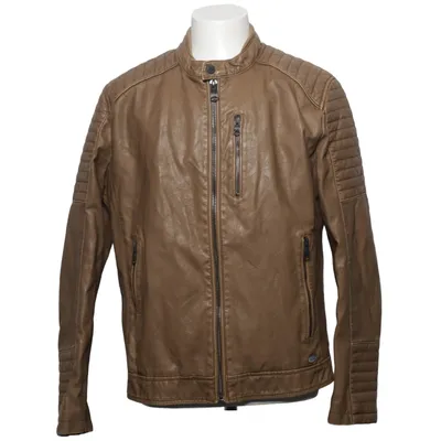 Jacket (Brown) from Salsa Cotton, Polyester, Polyurethane, Viscose