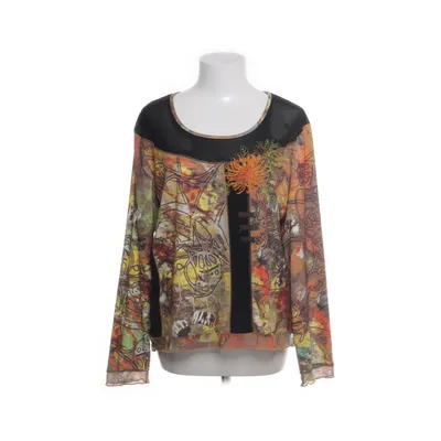 Blouse (Black, Multicolored) from Pause Café Acrylic, Cotton, Elastane, Polyamide, Polyester