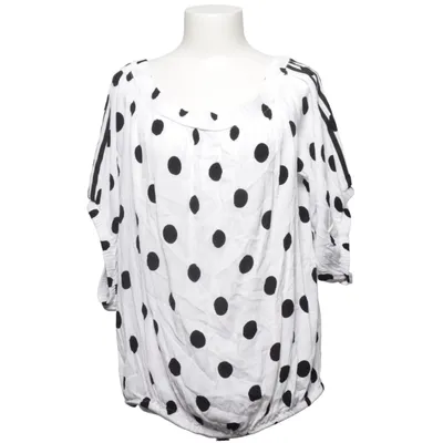 Top (White, Black) from Mat. Viscose