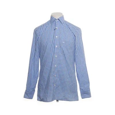 Skjorta (Vit, Blå) från Olymp Bomull