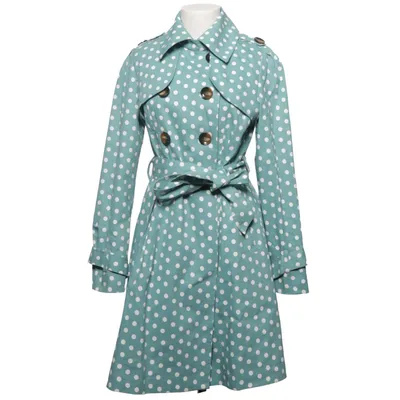 Trenchcoat (Grün, Weiß) von Kling Baumwolle, Polyester