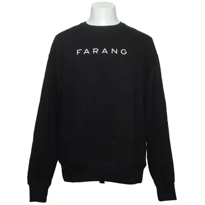 Collegetröja (Svart) från James Harvest Ekologisk bomull, Återvunnen polyester