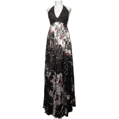 Evening gown (Black, Multicolored) from Jovani Silk