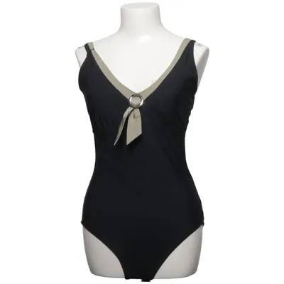 Maillot de bain une pièce (Noir, Beige) de Selection Capri Collection Élasthane, Polyamide