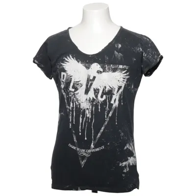 T-shirt (Zwart, Wit) van Black Premium by EMP Katoen