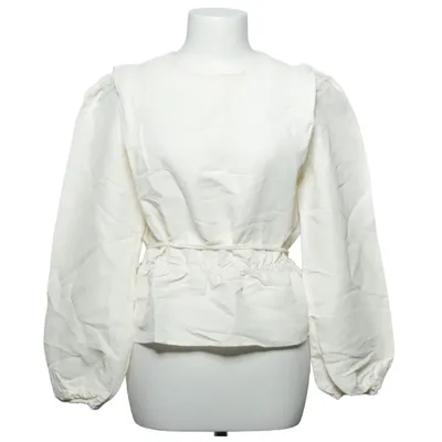 Blouse (White) from & Other Stories Cupro, Linen