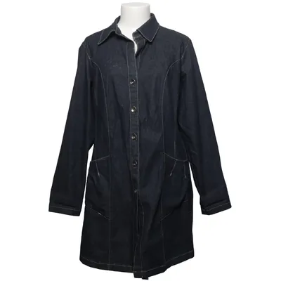 Denim jurk (Blauw) van Jórli Katoen, Elastaan