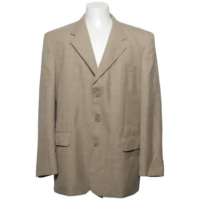 Blazer (Beige) from Dynasty Acetate, Polyester, Viscose, Wool