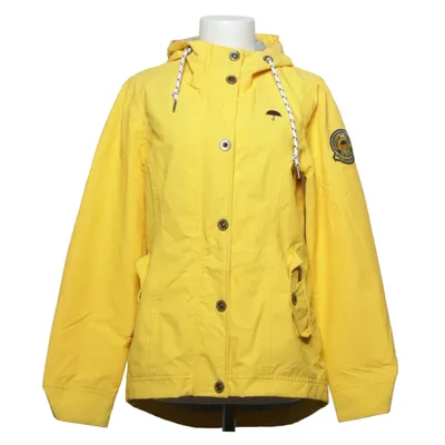 Raincoat (Yellow) from Schmuddelwedda Cotton, Polyamide, Polyester, Polyurethane