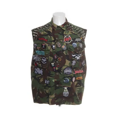 Biker vest (Green, Multicolored) from The Ragged Priest