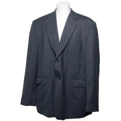 Kavaj (Blå) från Palazzo Polyester, Viskos, Ull