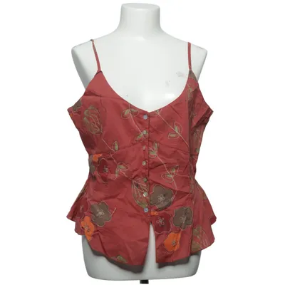 Top (Red, Multicolored) from Mais Il Est Où Le Soleil? Cotton