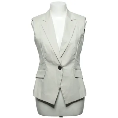 Kostuumgilet (Beige) van Zara Basic Acetaat, Katoen, Elastaan