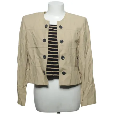 Blazer (Beige, Black) from Dani Max Acetate, Viscose