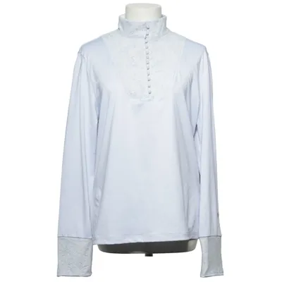 Blouse (Gray, White) from Mountain Horse Elastane, Polyester