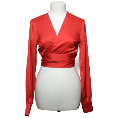 Slå-om bluse (Rød) fra Vera & Lucy Polyester
