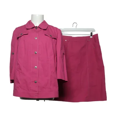 Skirt suit (Pink) from Peter Hahn Cotton, Elastane