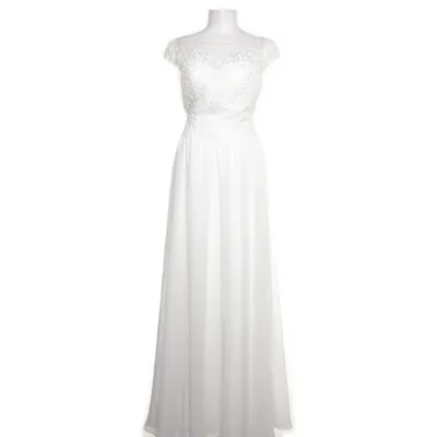 Brudklänning (Vit) från Magic Bride Polyester