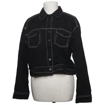 Jeansjacka (Svart) från H&M Bomull