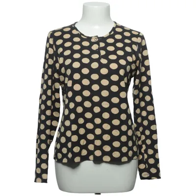 Henley T-shirt (Sort, Beige) fra Mika Piirainen Marimekko