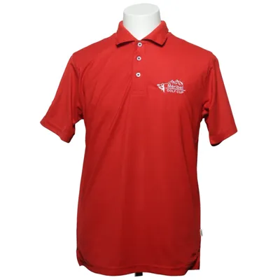 Polo shirt (Red) from Hakro Polyester