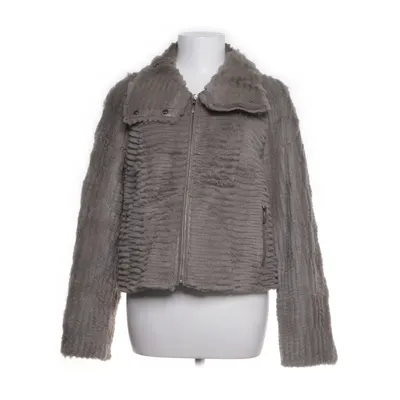 Pelsjakke (Grå) fra Oakwood Pels, Polyester, Viscose