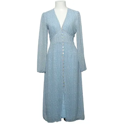 Jurk (Blauw, Wit) van Adoore Polyester