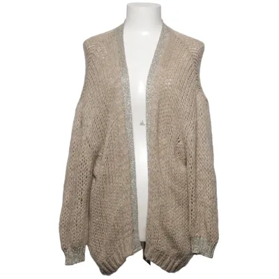 Cardigan (Beige) van Sunny Studio Acryl, Mohair, Polyamide, Wol