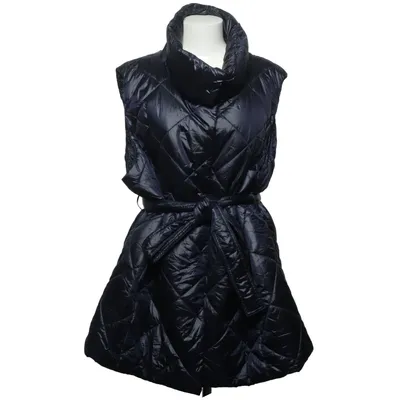 Outer vest (Blue) from Samoon Polyamide, Recycled polyester