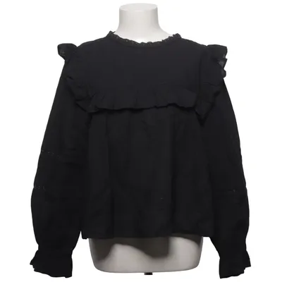Bluse (Sort) fra H&M Bomuld