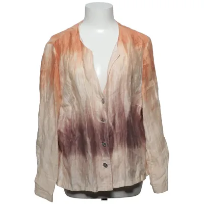 Blouse (Beige, Marron, Orange) de Ella Lin, Polyamide
