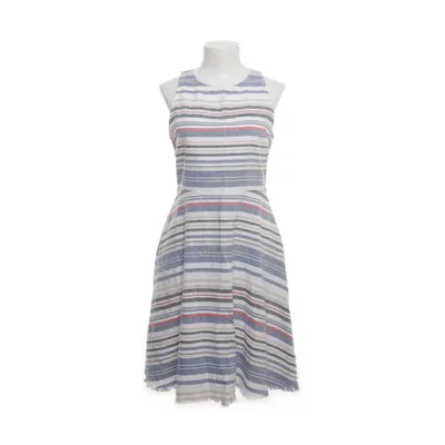 Jurk (Wit, Meerkleurig) van Zara Basic Katoen