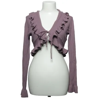 Cardigan (Violet) de W Les Femmes Acrylique, Cachemire, Élasthane, Laine
