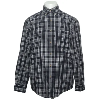 Chemise en flanelle (Bleu, Blanc) de Eddie Bauer Coton