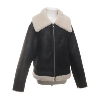 Shearlingjacka (Svart, Beige) från Mango Polyester
